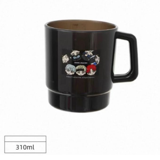 ENHYPEN x MINISO - Karakter Mok 310ml BLACK