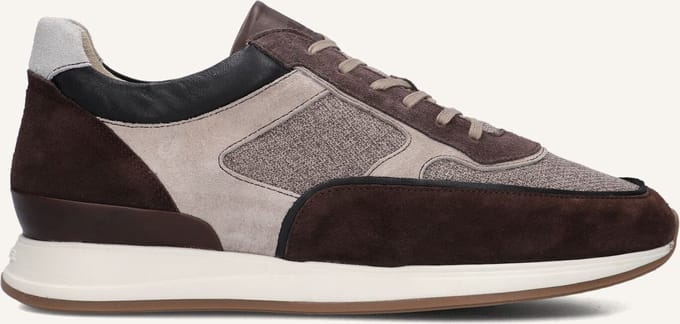 Van Bommel Sbm-10020 Libra Sneakers - Suède - Heren - Taupe - Maat 43,5