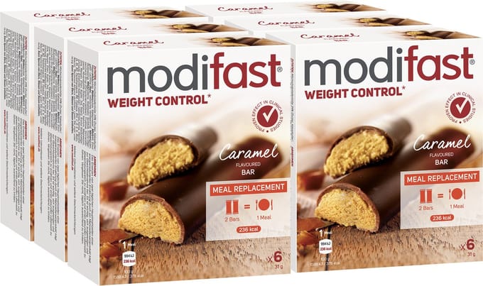 Modifast Intensive - Maaltijdrepen - Karamel - 6 x 186 gr