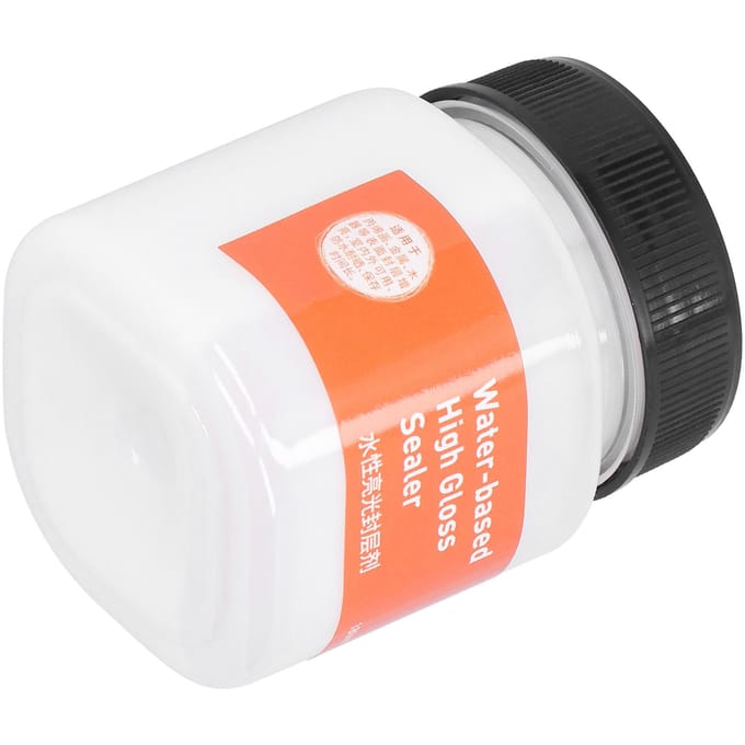 Glanzende Sealer op Waterbasis Heldere Acrylverf Bloempot Oppervlaktebescherming 180ml orange