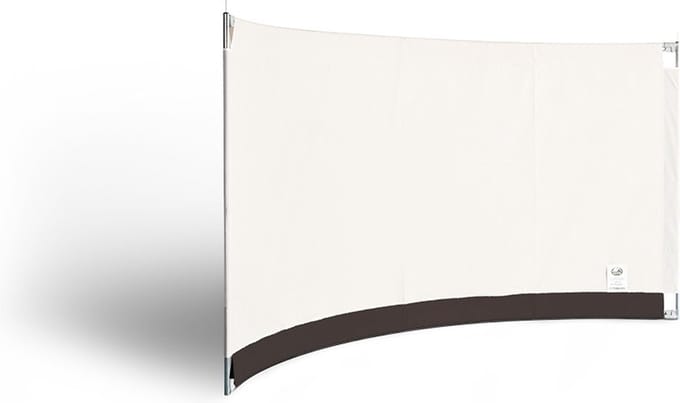 Gebogen windscherm ESVO Mistral 300 gesloten