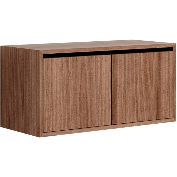 New Works New Works Cabinet Low w. Doors - walnoot