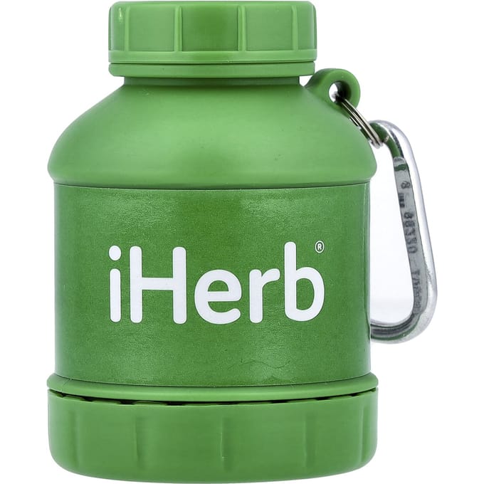 iHerb Goods, iHerb® Whey2Go Trechter, Groene Thee, 110 ml (3,7 oz) green