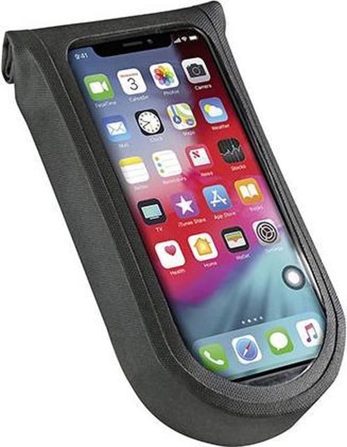 KLICKfix Tour S - Telefoontasje 17.5 cm (black)