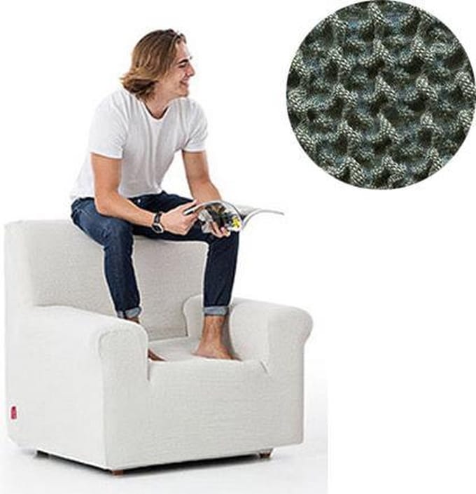 Milos meubelhoes voor fauteuil Groen - 70-110cm