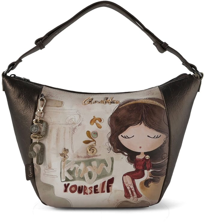 Anekke schoudertas Muse Hobo Multicolor veelkleurig