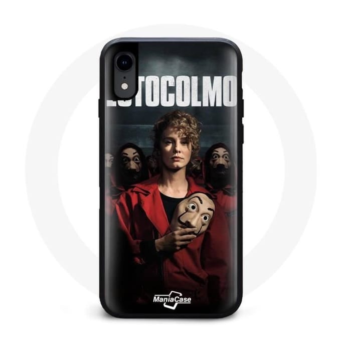 Iphone XS hoesje Estocolmo la casa de papel