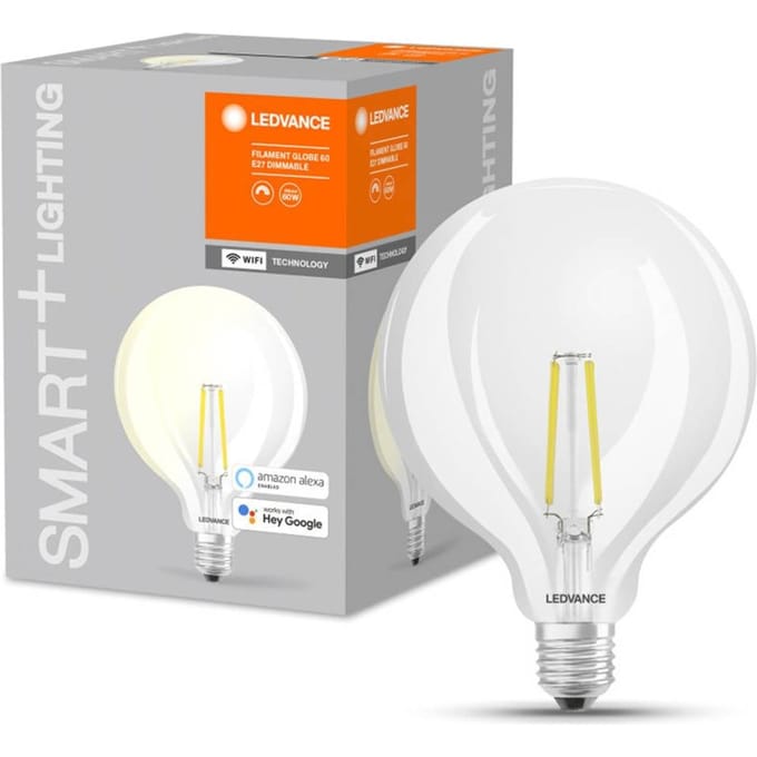 LEDVANCE SMART+ WiFi filament E27 6W 827 G125