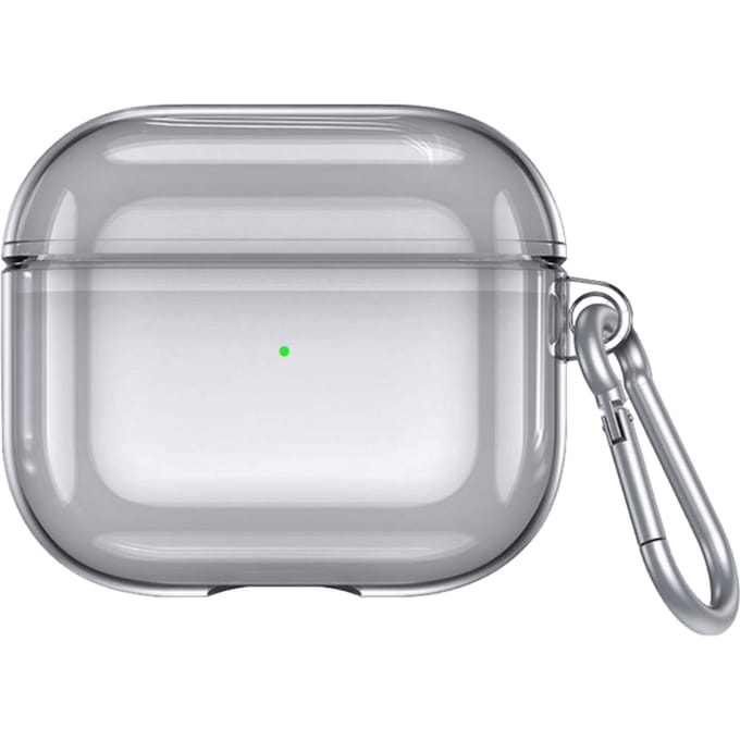 USAMS Transparant TPU Beschermcase AirPods 3 Transparant Zwart