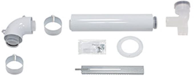 Vaillant Basis-aansluitset, 60/100 PP voor overdruk-gassysteem DN 100, 0020277302