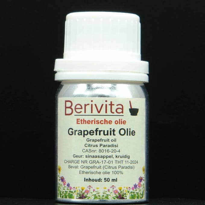 Grapefruit Olie 50ml - Pure Etherische Grapefruitolie van Grapefruit schillen