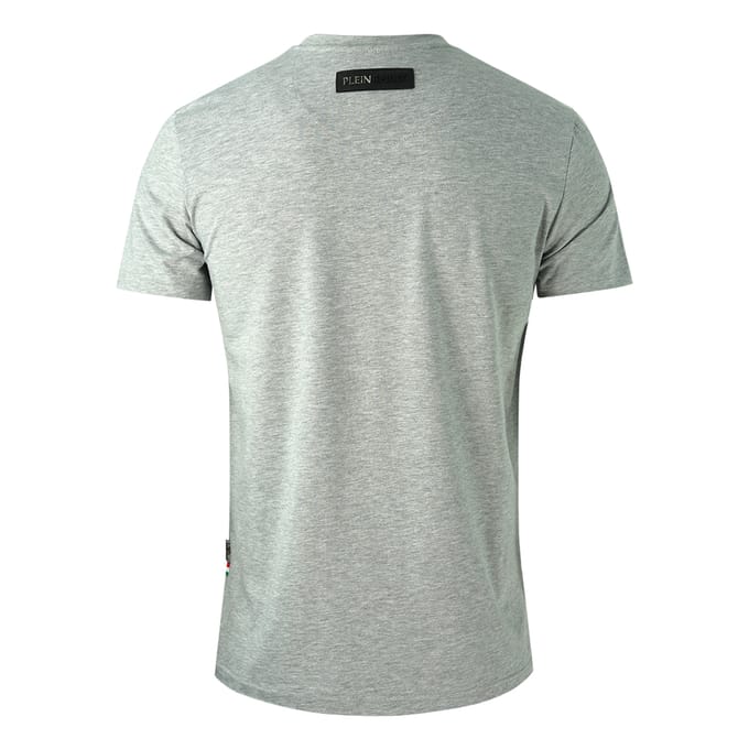 Philipp Plein Sport Signature Logo Grey T-Shirt