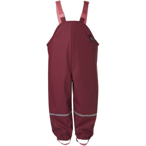 LUPILU Kinder regenbroek met bretels (Bordeaux, 86/92)