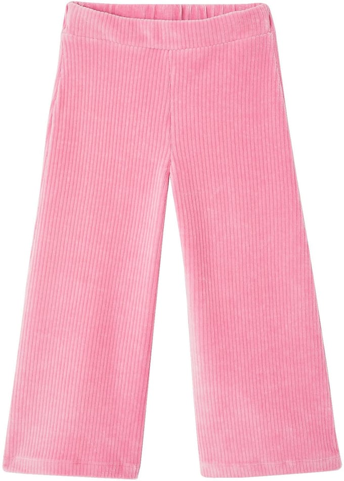 Vertbaudet Wijde, fluwelen broek voor meisjes