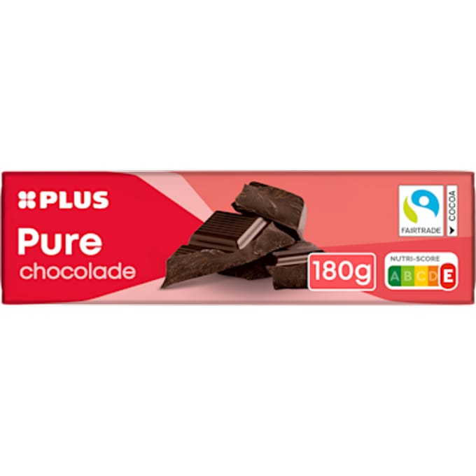 Chocoladereep puur Fairtrade