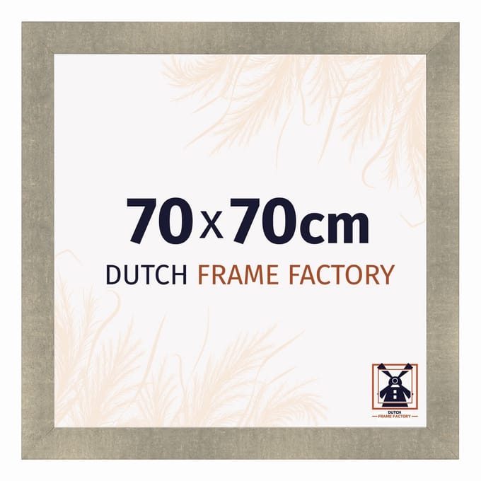 Fotolijst 70x70 cm - MDF - Goud Antiek - Praag