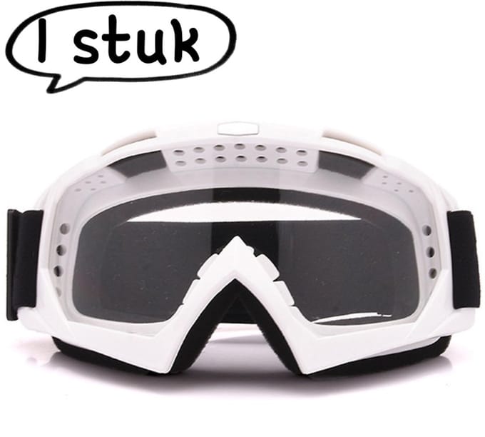 1 artikel - Bril - Motorhelm - Off-road Outdoor Harley-stijl bril/MT02 - Wit