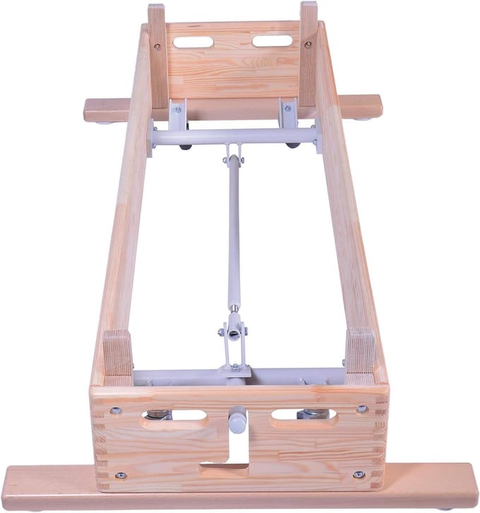Springkast Exclusiv - Springbak Gymnastiek - Gymnastiek Training - Massief Grenenhout Constructie - 150 x 50 x 110 cm