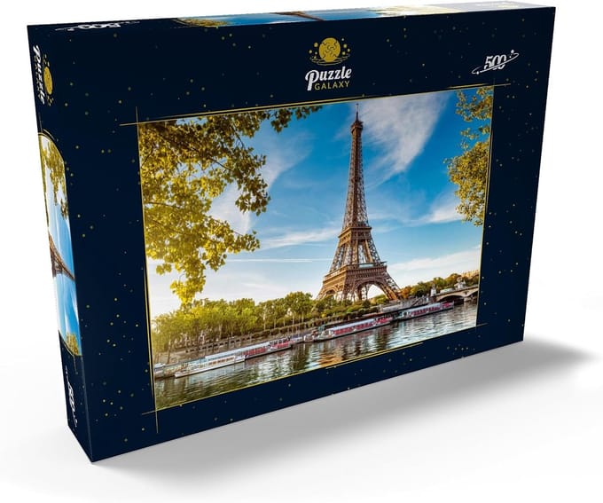 Puzzel 500 Stukjes: Eiffeltoren Parijs Frankrijk - Hoogwaardige Legpuzzel
