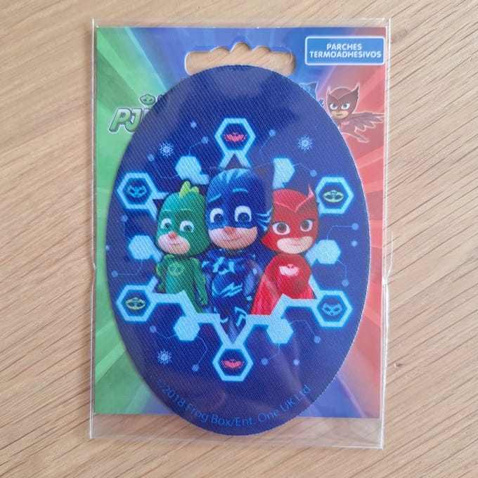 Disney PJ Masks Pyjama Heroes strijkembleem - Strijkapplicatie - Patch