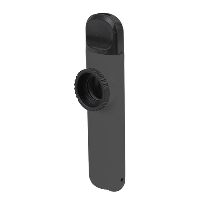 Kazoo Fluit ABS Fluit Muzikaal Blaasinstrument met Membraan voor Spelen Optreden Zwart zwart