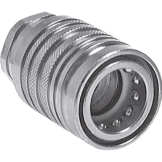 Stalen DN 10 Hydraulische Koppeling Snelkoppeling 12 mm L Knelring ISO 7241-1 A/8434-1 D 17.3mm