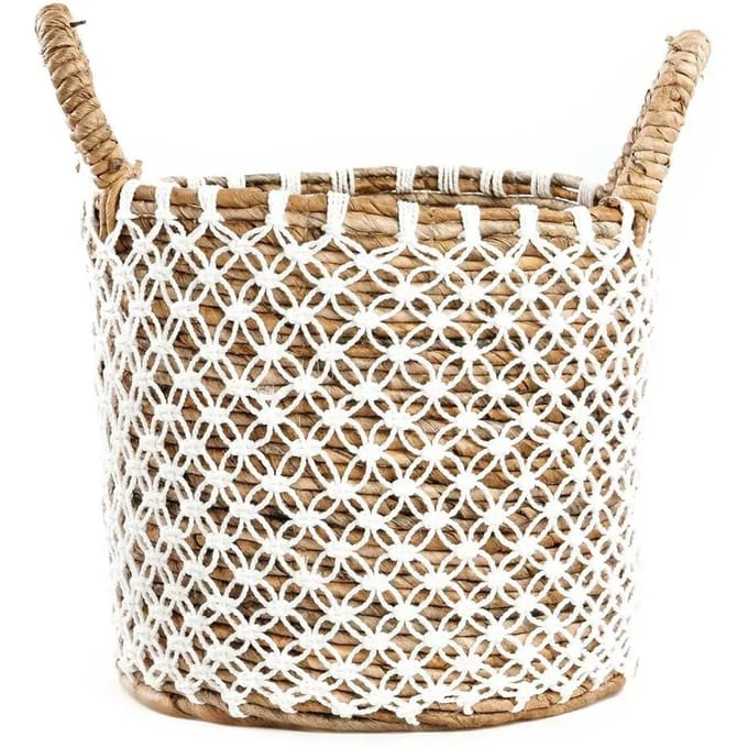 Macramé mand Kruis | Bazar Bizar