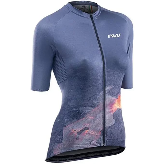 Damestrui met korte mouwen Northwave Fire