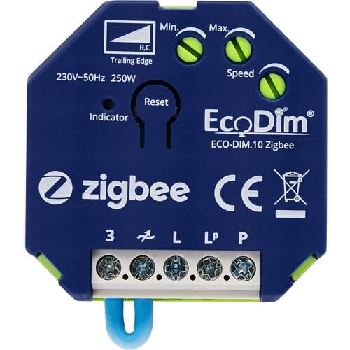 EcoDim Eco-Dim.10 Zigbee led dimmer module 250W (RC)