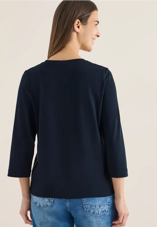 Shirt met banddetail