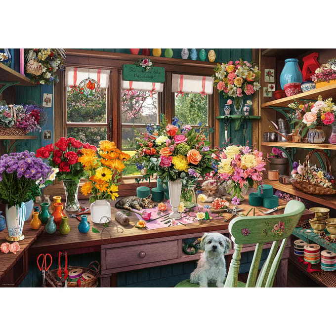 Ravensburger – My Haven No.13: Flower Arranger – Legpuzzel – 1000 Stukjes