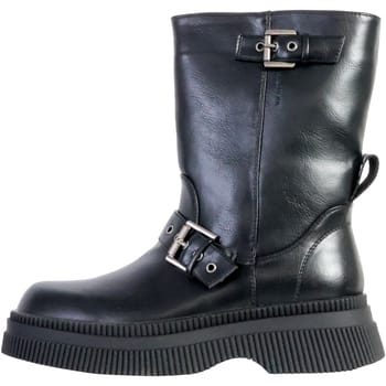 Dames enkellaarsjes Victoria Dublin Hebillas Efecto Piel