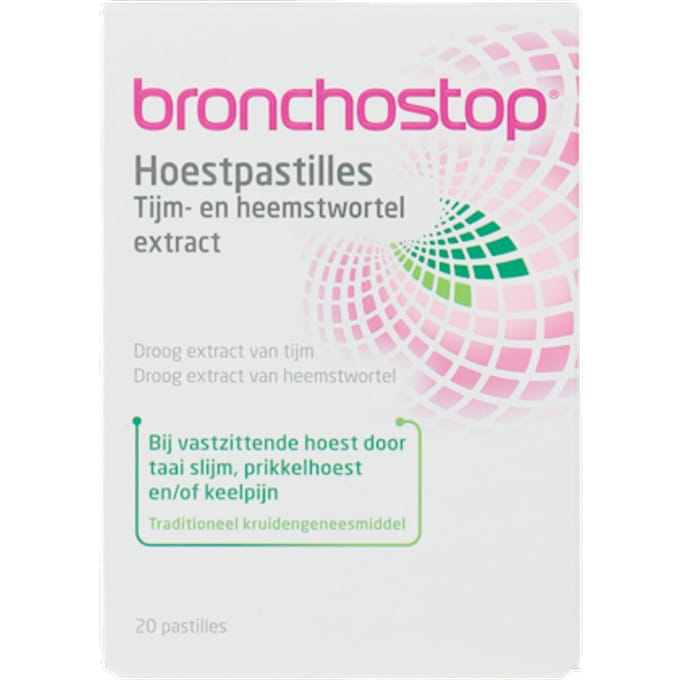Bronchostop Hoestpastilles - 1 x 20 pastilles