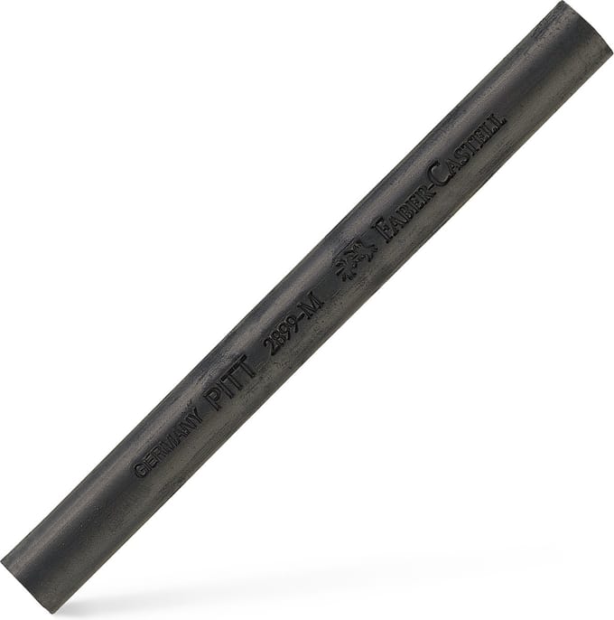 Faber-Castell houtskool geperst - Pitt Monochrome - medium - tekenhoutskool - FC-129900