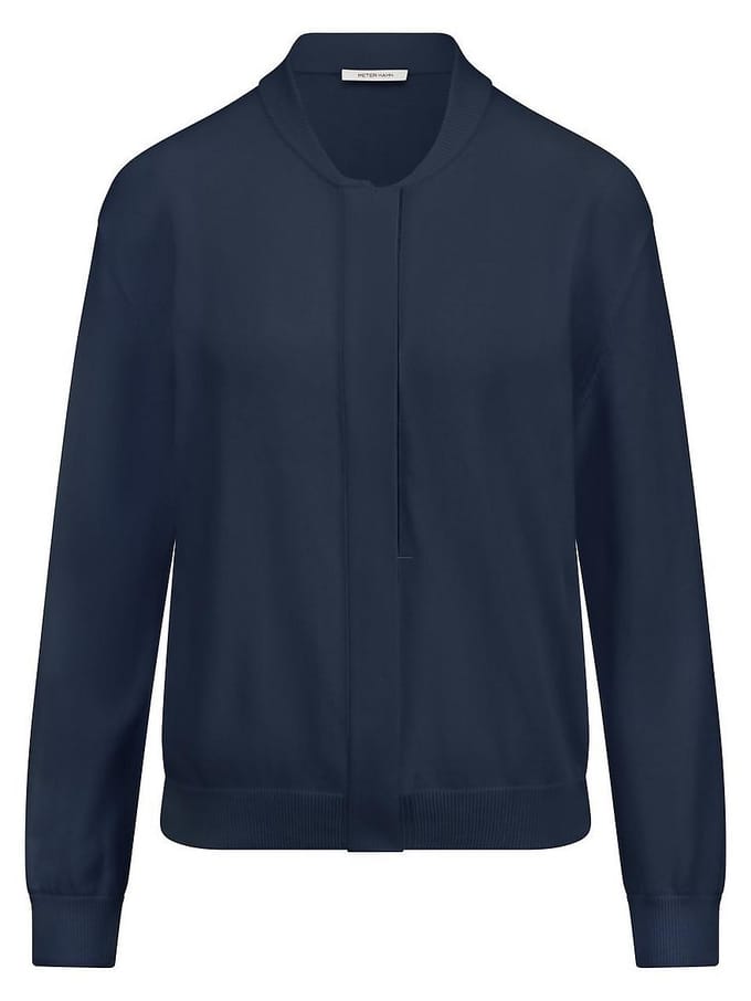 Vest lange mouwen Van Peter Hahn blauw