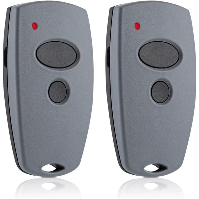 Twee afstandsbedieningen van 868MHz