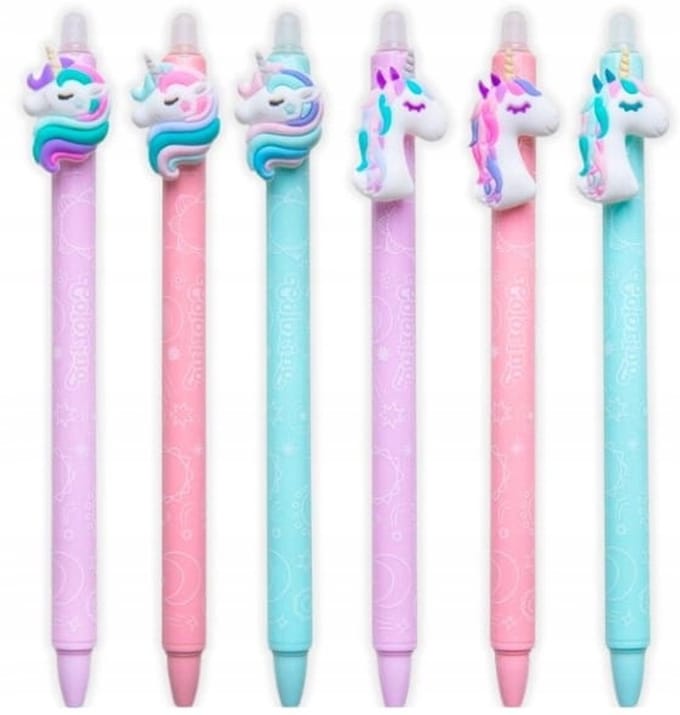 Colorino Uitwisbare Blauwe Pen - 2 Stuks
