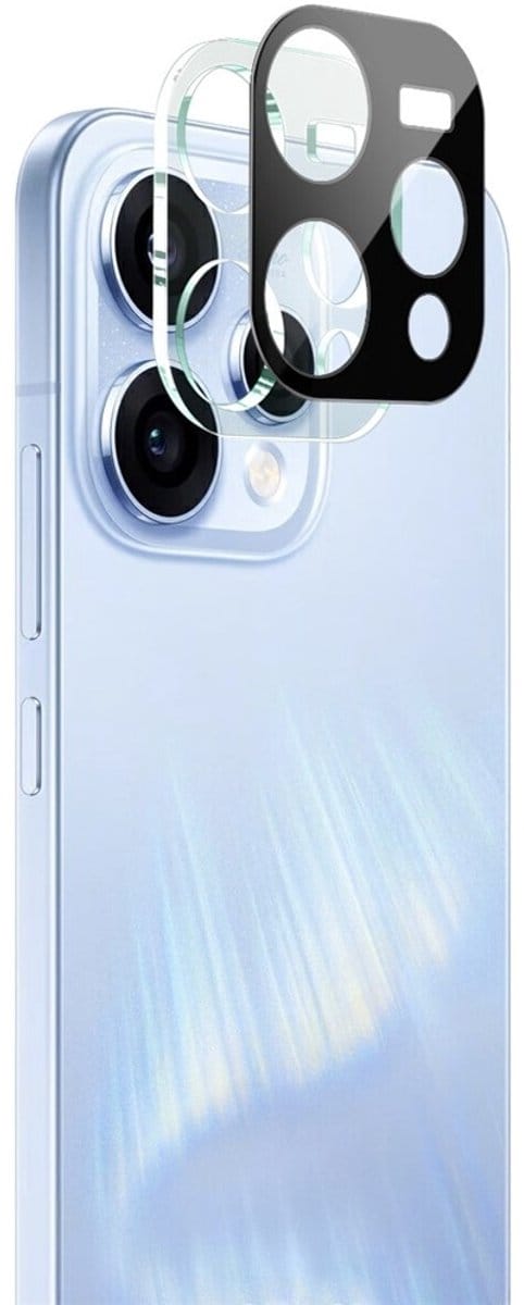 IMAK Camera Lens Protector - Geschikt voor OPPO Reno15 Camera Lens Protector - IMAK 9H Tempered Glass - Zwart