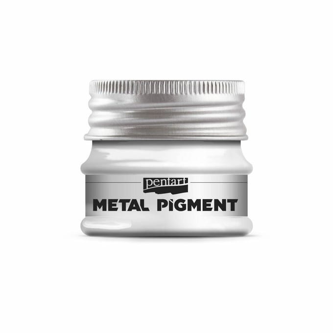 Pentart Metal Pigment Zilver 8 gr