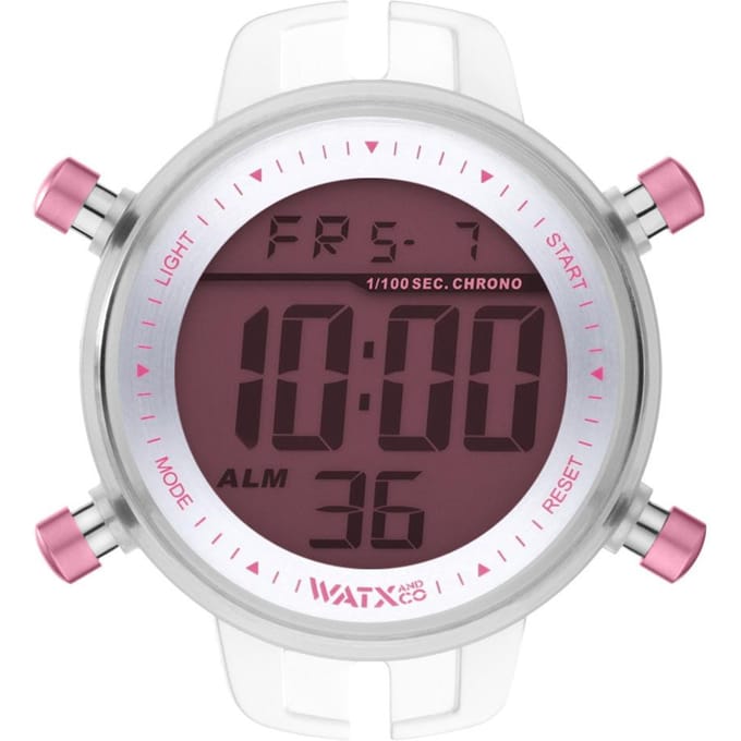 Montre Watxandco Rwa1099. Boîte, Couleur Rose. Unisexe. gray