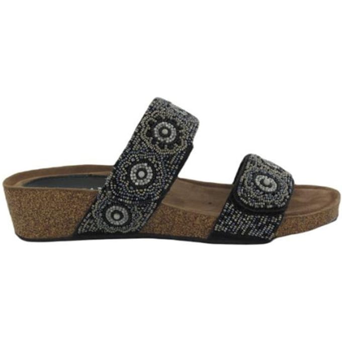 Lazamani - Mary Dames Slippers Black - Maat 41