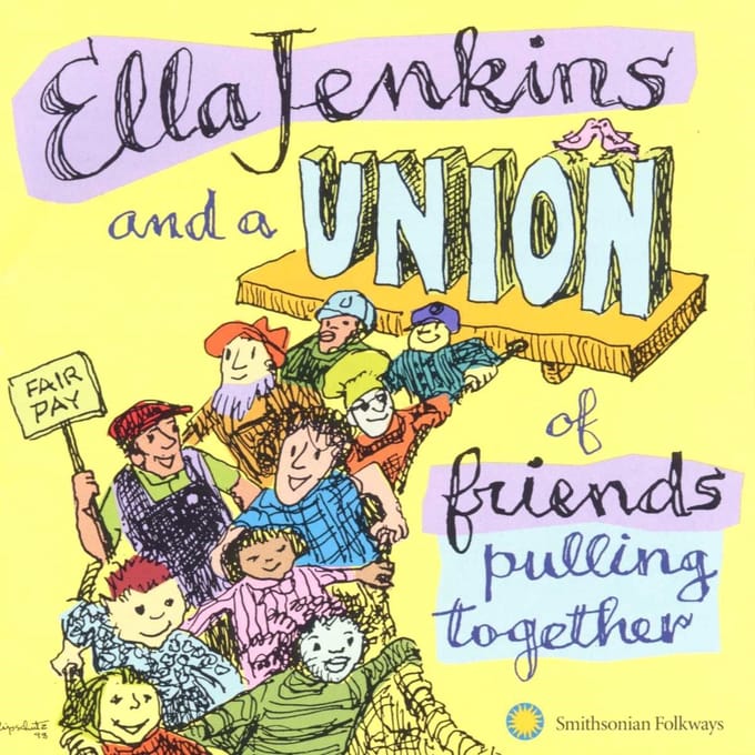 Ella Jenkins - Ella Jenkins And A Union Of Friends Pulling Together (CD)