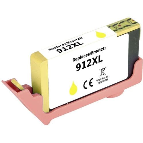 Renkforce Inktcartridge vervangt HP 912XL, 3YL83AE Compatibel Geel RF-5705452
