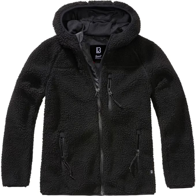 Brandit Teddyfleece Dames Fleece - zwart - M