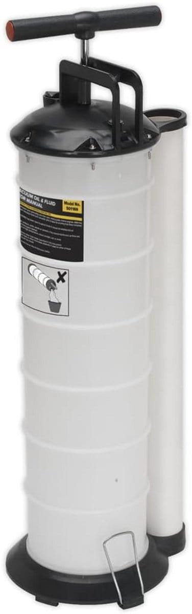 Vacuümpomp Olie Afzuigsysteem 6.5 Liter Handmatig