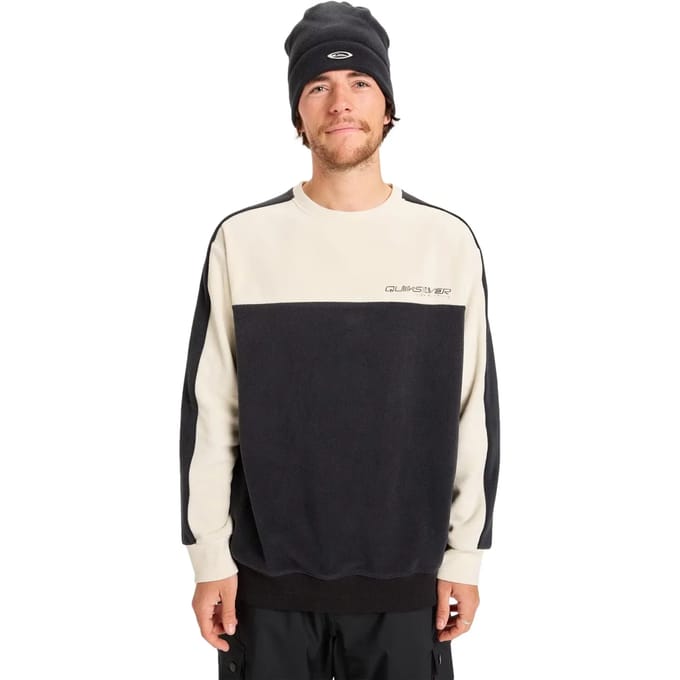 Quiksilver High Altitude Fleece Met Kap Zwart 2XL Man