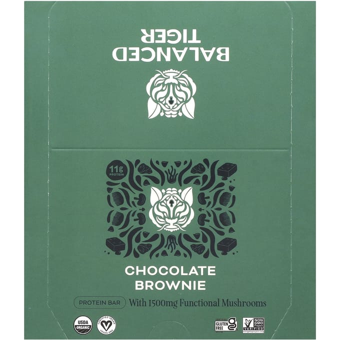 Eiwitreep, Chocolate Brownie, 12 Stuks, 44G (1.55Oz) Elk