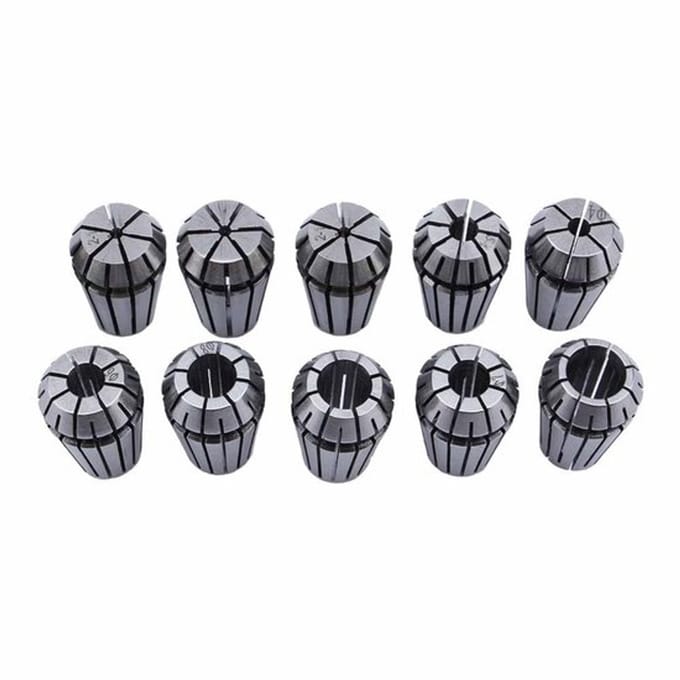 Dailygoody - Er16 Spring Collet Set - 1-10mm Elastic Tension Pliers