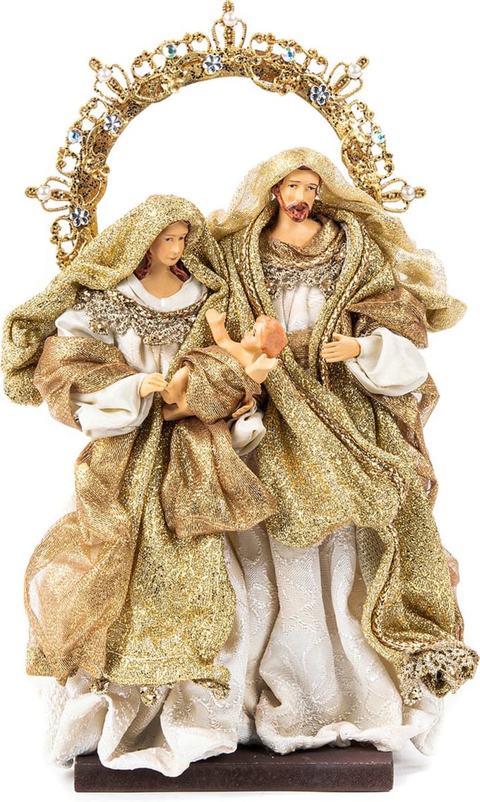 Goodwill Heilige Familie Crème-Goud 25,5 cm