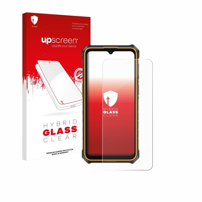 upscreen - Screenprotector voor Ulefone RugKing 3 Pro - Folie Beschermfolie Beschermglas transparant